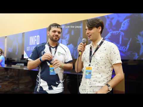 Hbox with the drinking mind games at Evo.