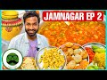 Jamnagar Street Food Special Puri Sak Gujarati Thali Veggie Paaji