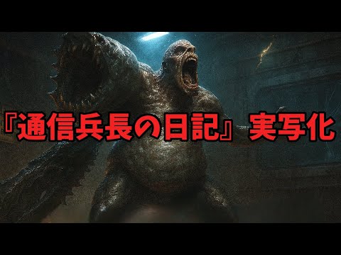 AIが描く「通信兵長の日記」を実写にしてみた【バイオハザードリベレーションズ】【RESIDENTEVIL  REVELATIONS】