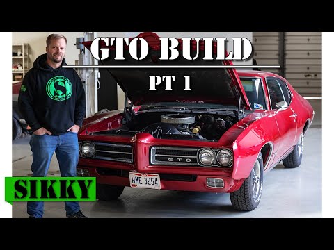 1969 Pontiac GTO LS Swap / Build Part 1 | SIKKY Manufacturing
