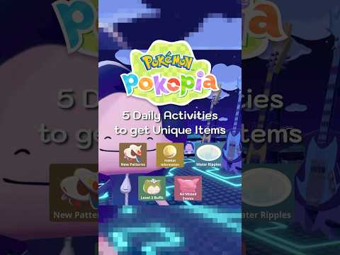 5 Daily activities in Pokémon Pokopia to get more unique items