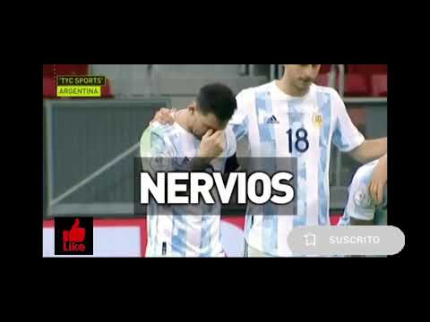 ASI VIVIO MESSI EN LOS PENALES VS COLOMBIA