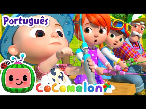 NOVO! 12345 Eu Peguei um Peixe Vivo! | Cocomelon em Português | Desenhos Animados e Músicas Infantis