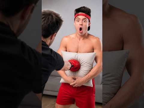 QUANTOS TRAVESSEIROS AGUENTAM UM SOCO? #shorts
