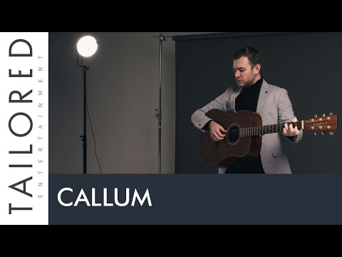 Callum - Wedding Singer/Guitarist For Hire, UK