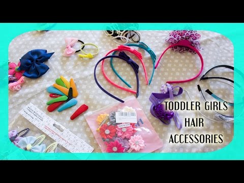 Toddler/Baby Girls Hair Accessories Collection (Clips,...