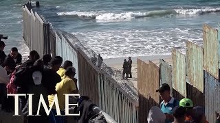 Migrants In Caravans Are Arriving In Their Hundreds At The Mexico-U.S. Border | TIME
