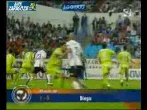 Real Zaragoza 1 Getafe 0 - Diogo