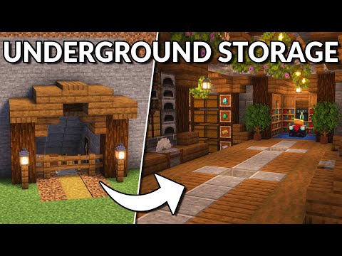 Minecraft: How to Build an Underground Storage Bunker