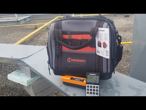 Crescent CTB1450 14" Tradesman Tool Bag Demo/Review
