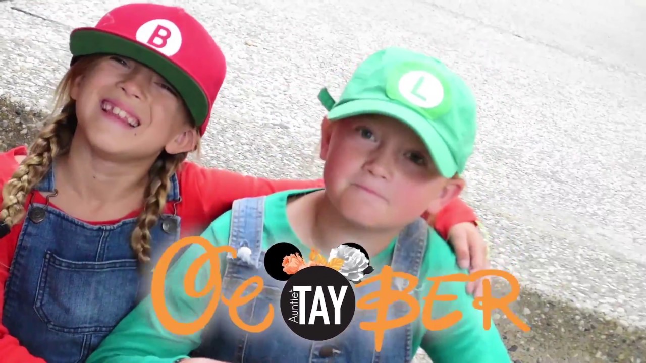 Easy Last Minute Costume - MARIO AND LUIGI