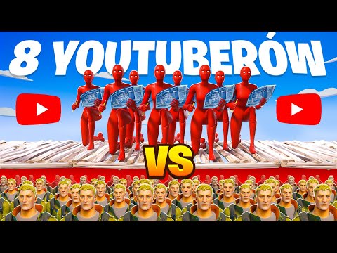 8 PRO vs 72 WIDZÓW na SKYBASE w Fortnite
