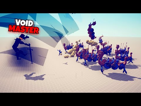 VOID MASTER VS EVERY UNITS - Totally Accurate Battle Simulator Modded