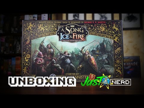 A Song of Ice & Fire: Tabletop Miniatures Game - Unboxing ITA