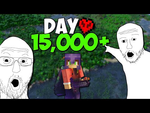 Tempo - Reaching 15.000 Days in Hardcore Minecraft (!day !cmd) | Stream (#7)