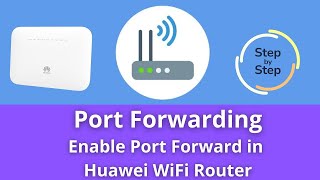 How to PORT FORWARD a HUAWEI ROUTER!!!