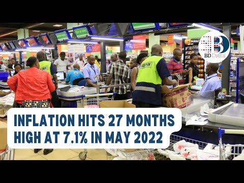 Inflation hits 27 months high at 7.1% in May 2022