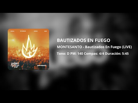 Bautizados En Fuego | Montesanto | Multitrack