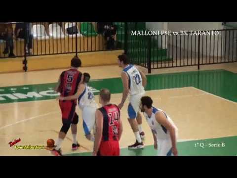 1°/2°Q MALLONI PSE vs BASKET TARANTO 15/04/2017 Serie B