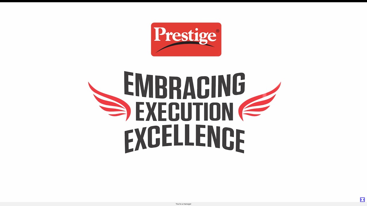 Prestige Sales Team Event Welcome AV