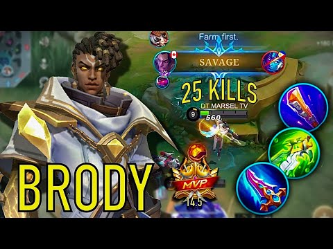 PERFECT SAVAGE!! Brody GOD MODE - Top 1 Global Brody by Marsel tv