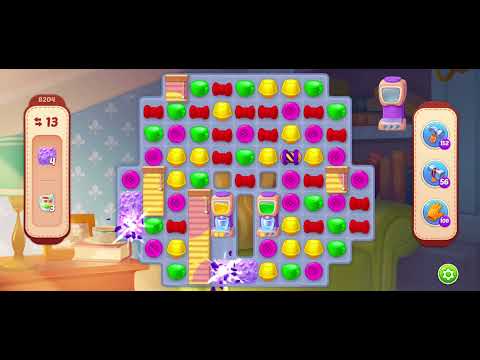 Homescapes Level 8204 夢幻家園 第8204關