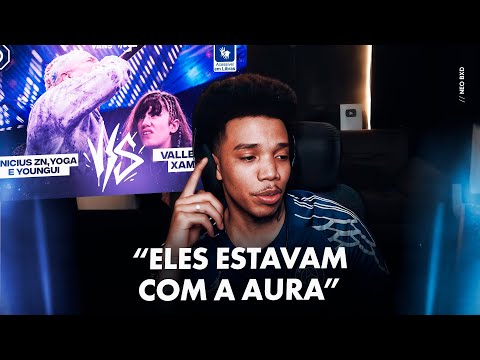 NEO REAGE A TRIO XAMUEL, VALLE E WM x TRIO VINICIUS ZN, YOGA E YOUNGUI 