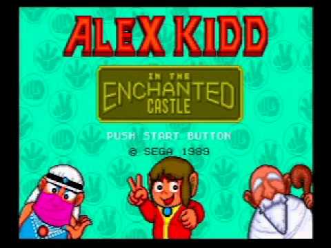 Alex Kidd in the Enchanted Castle Wii