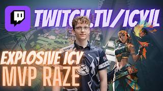 icy Raze Split RADIANT RANKED