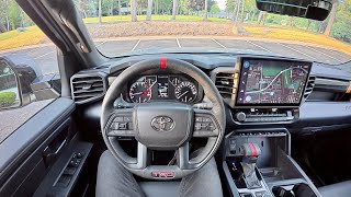 2025 Toyota Tundra TRD Rally - POV Driving Impressions