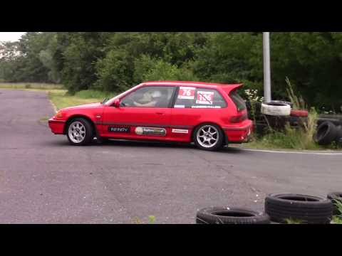 VI Power Stage Bednary 2017 - Kamila Kuster-Kałmuczak - Honda Civic