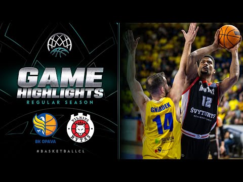 BK Opava v Rytas Vilnius | Gameday 5 | Highlights | #BasketballCL 2023-24