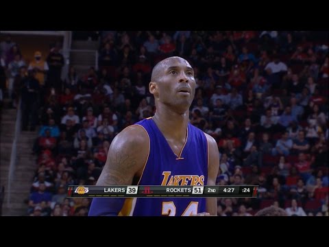 Kobe Bryant 25 Points, 6 Assists at Houston Rockets - Full Highlights 12/12/2015