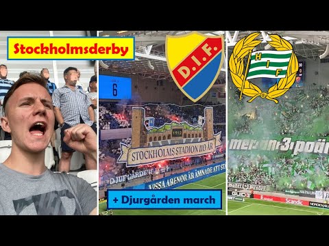 Stadium vlog: DJURGÅRDENS IF - HAMMARBY IF | Stockholmsderby