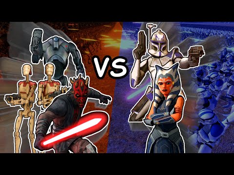 Star Wars Clone Wars im Ultimate Epic Battle Simulator UEBS deutsch