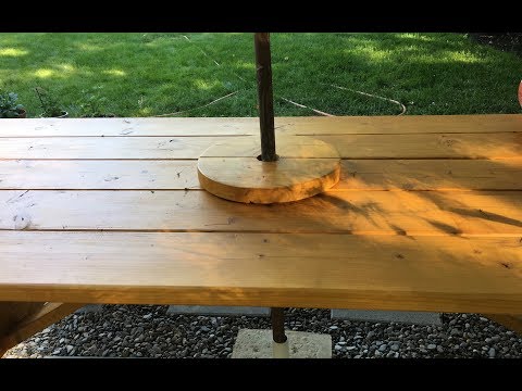 Lazy susan for cheap round picnic table