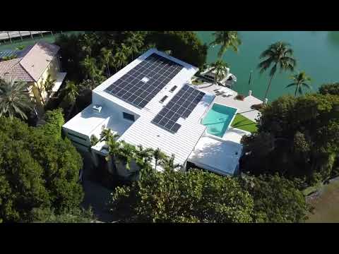 This is one of our installations in Key Biscayne, Fl