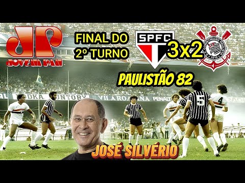 São Paulo 3 x 2 Corinthians JOSÉ SILVÉRIO Decision 2nd Round Paulistão 82