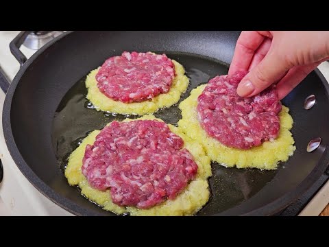 Do you have potatoes and some minced meat? Quick and incredibly delicious recipe!