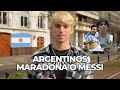 Argentinos: Maradona o Messi?