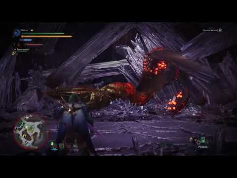 Defeating tempered Deviljho with weak armor and water el. dual blades solo - THE BEST