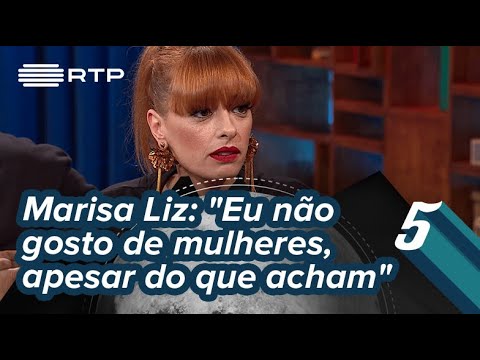 Marisa Liz: "Eu não gosto de mulheres, apesar do que acham" | 5 Para a Meia-Noite | RTP