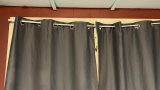 YoungsTex 100% Blackout Curtains 63 Inch Length - Thermal Insulated Black Out Drapes with Grommet En