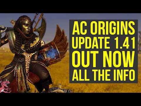 Assassin's Creed Origins Update 1.41 OUT NOW - Adds New Outfit & Way More (AC Origins 1.41) Video