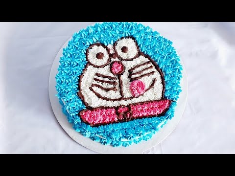 Doreamon Cake Decoration.Chocolate Cake.(Sayeeda's Kitchen)