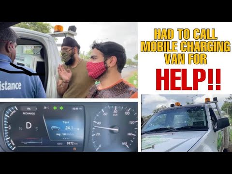 Draining Electric Car battery to 0% n calling the mobile charging van | The Electronic Trip |Vlog#14