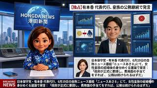 本日のホングダ・ニュースです。🎵AI NEWS