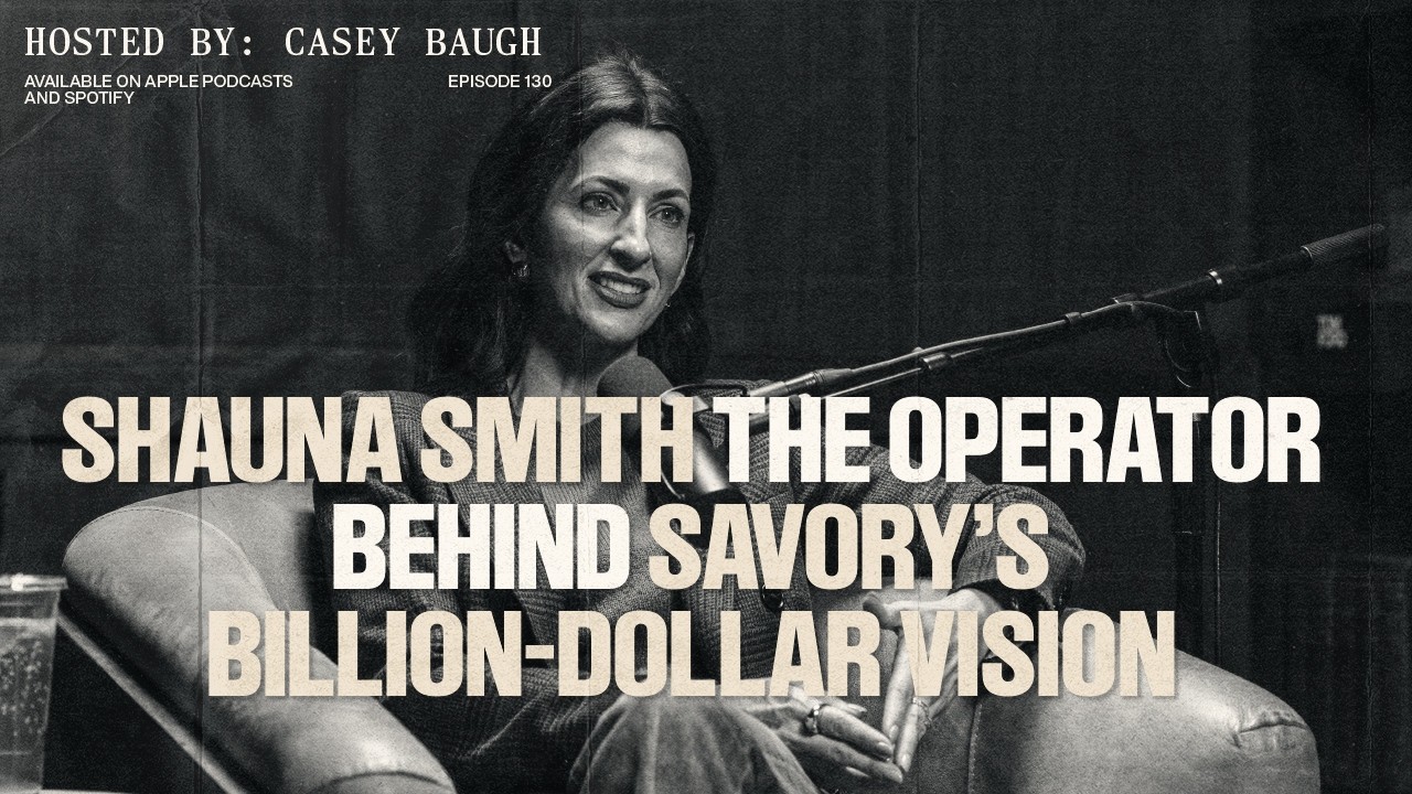 Shauna Smith: The Operator Behind Savory’s Billion-Dollar Vision
