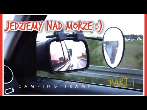 Nareszcie ! Pierwszy wyjazd nad morze z przyczepą kempingową w tym roku :) Camping Tramp. #1