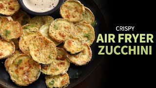 Air Fryer Zucchini | crispy zucchini fast!
